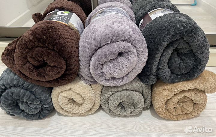 Плед новый евро