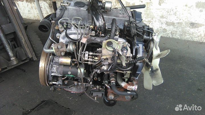 Двигатель в сборе двс isuzu fargo WFR51 4FC1-T 198