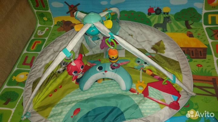 Развивающий коврик tiny love солнечная полянка