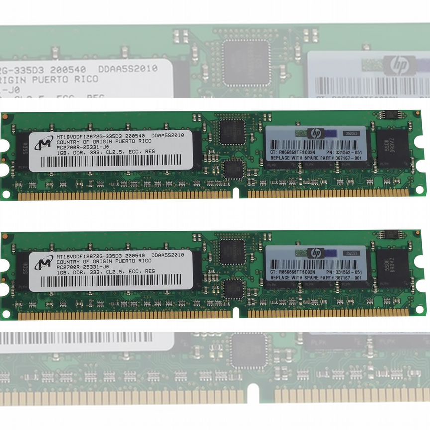 [371048-B21] Оперативная Память Hp Ddr 2gb 371048-B21