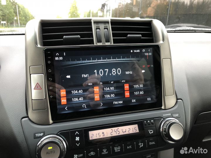Магнитола Toyota Prado 150 Android IPS экран Новая