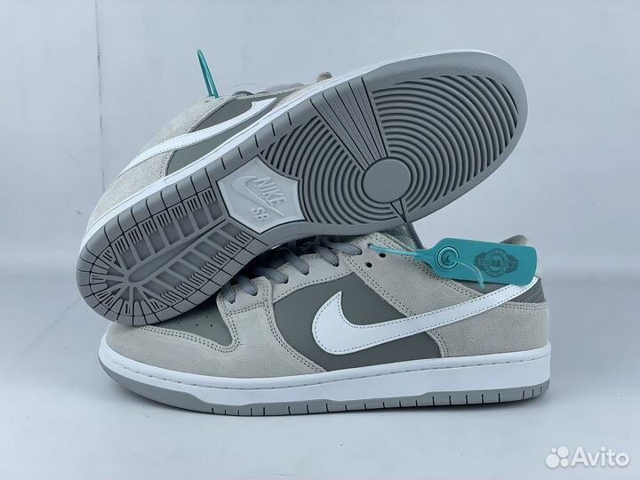 Nike sb Dunk low summit white wolf grey