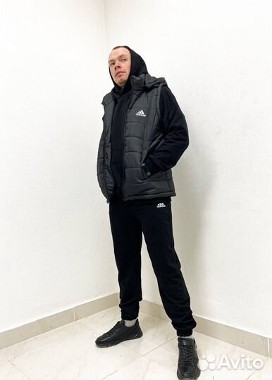 Костюм Тройка Adidas с жилеткой