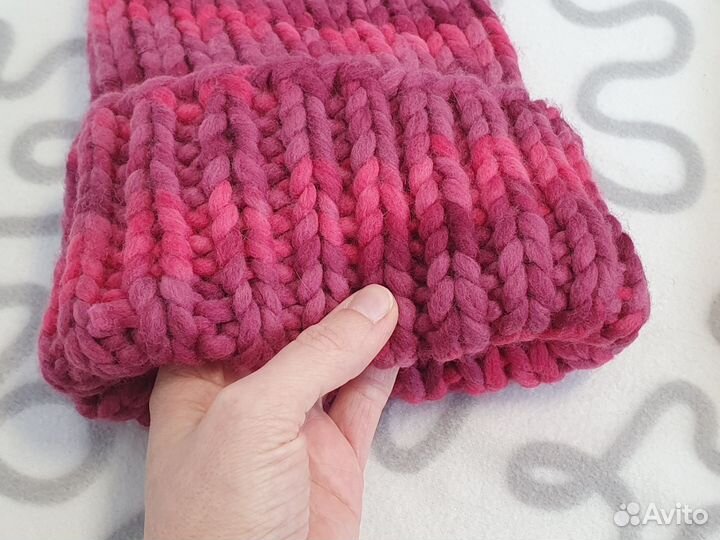 Шапка и снуд женские новые