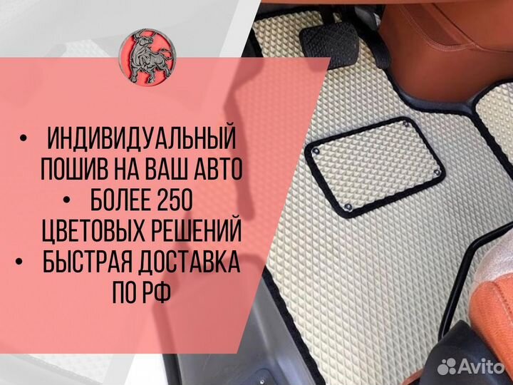 Коврики в салон автомобиля Чел