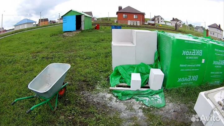 Газоблок 200х250х648