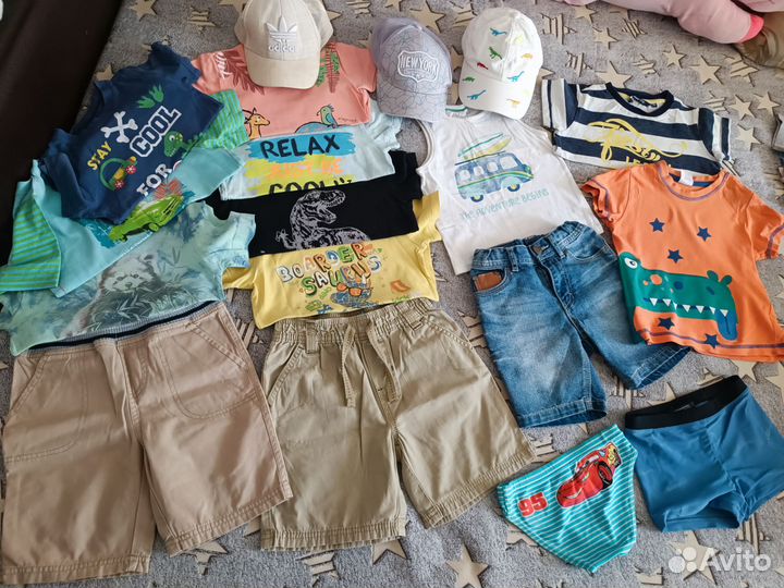 Вещи пакетом на мальчика 92-98