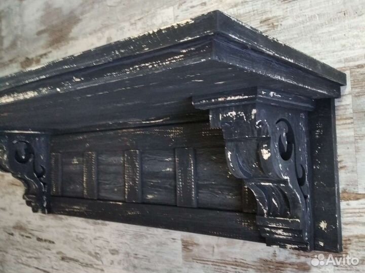 Полка в стиле Прованс состаренная