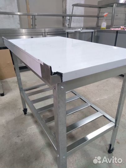 Стол разделочный, стол кухонный 1000 x 600