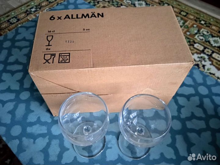 Бокалы и стопки Икеа