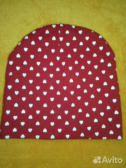 Шапка и хомут для девочки (1-2года)