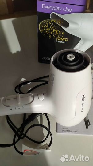 Фен для волос новый Braun Satin hair 3