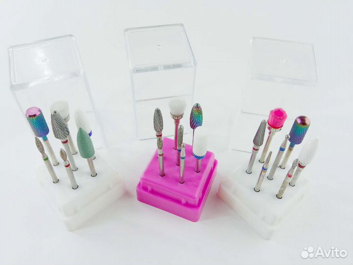 Набор Фрез для маникюра с подставкой