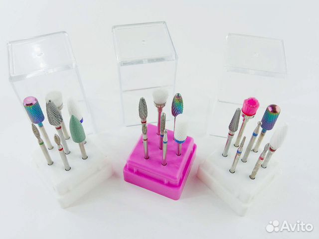 Набор Фрез для маникюра с подставкой
