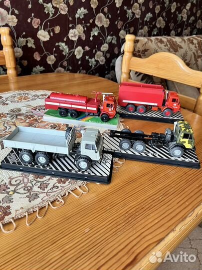 Коллекционные машинки Камаз