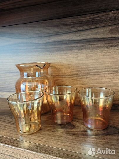 Графин, стопки, кувшин, стаканы