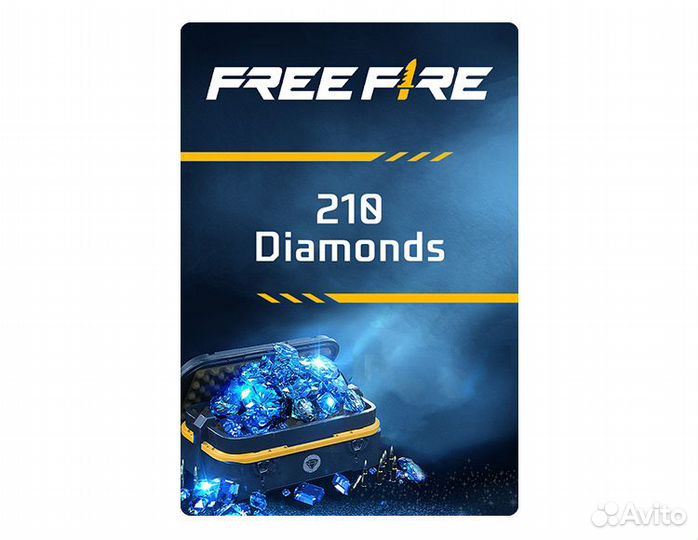 Игровая валюта Free Fire: 210 Diamonds (Free Fire)