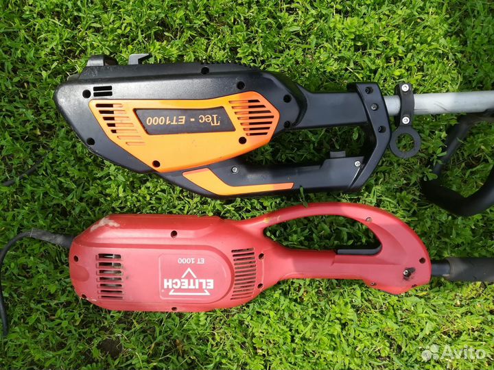 Триммер электрический для травы бу