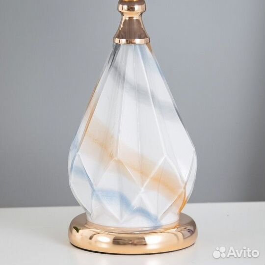 Лампа настольная с подсветкой 'Мирана' 1x60Вт E27