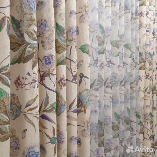 Рогожка и тюль-сетка с выставки 