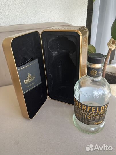 Бутылка из под виски Aberfeldy