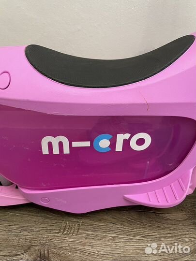 Самокат micromini2go Deluxе pinc