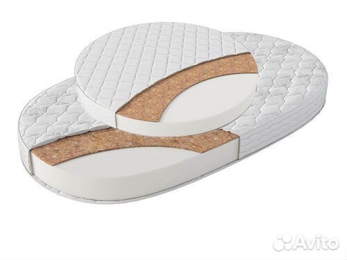 Матрац круглый, овальный