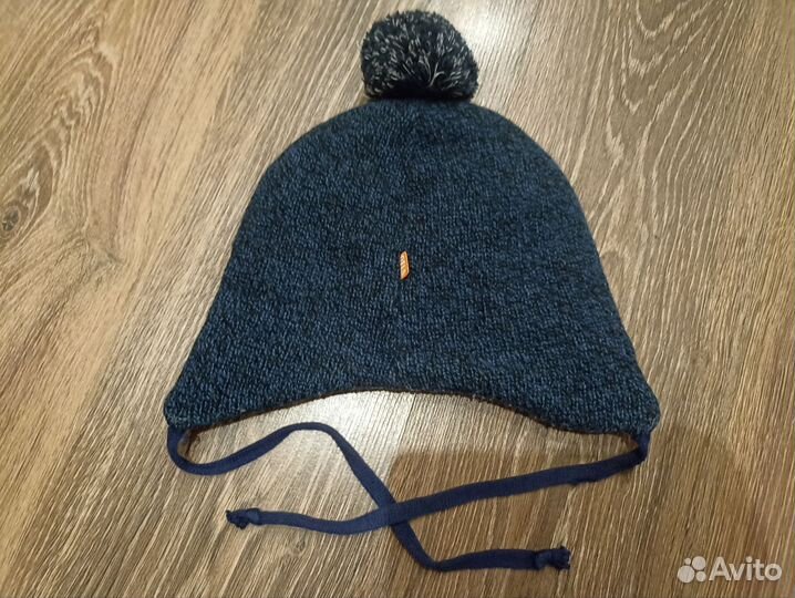 Шапка зимняя для мальчика 54-56