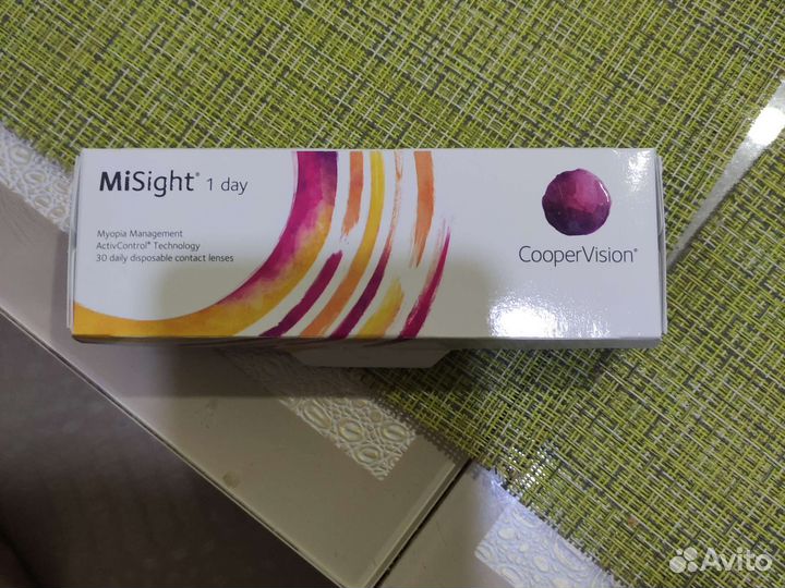 Линзы мягкие контактные