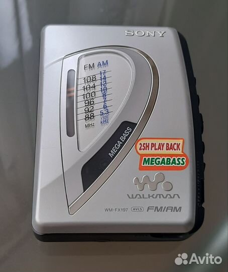 Кассетный плеер sony walkman wm-fx 197