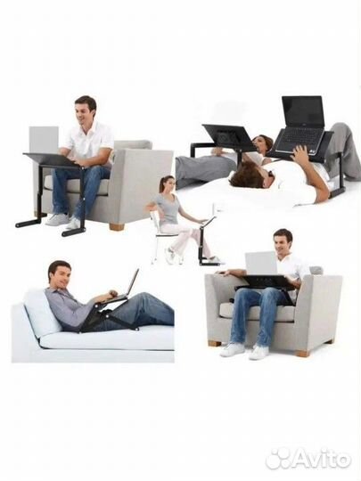 Столик для ноутбука складной, новый с дефектом