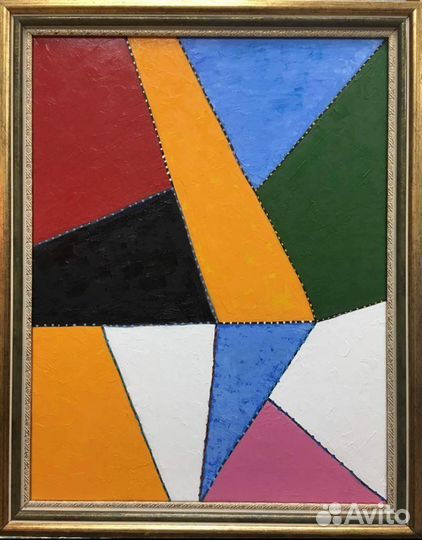 Картина маслом абстракция