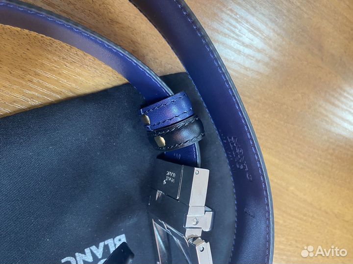 Ремень Montblanc мужской кожаный