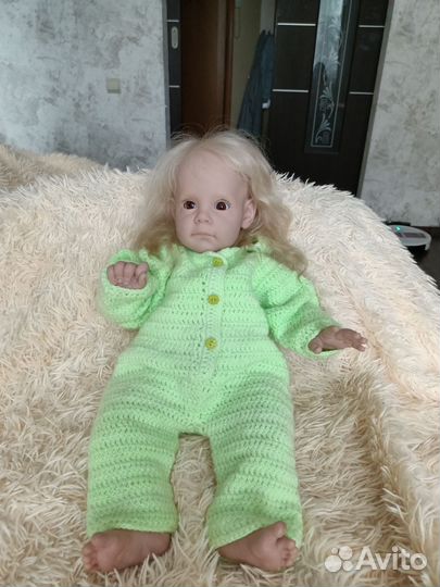 Кукла Реборн девочка 56 см