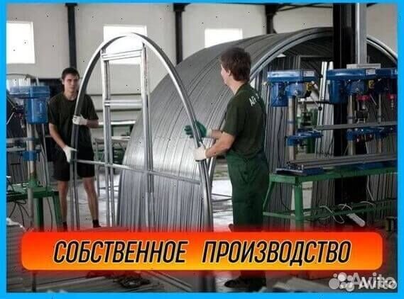 Теплица Усиленная с поликарбонатом