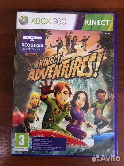 Kinnect Adventures для X-Box 360