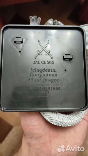 D&D фигурка Icingdeath Gargantuan White Dragon LE