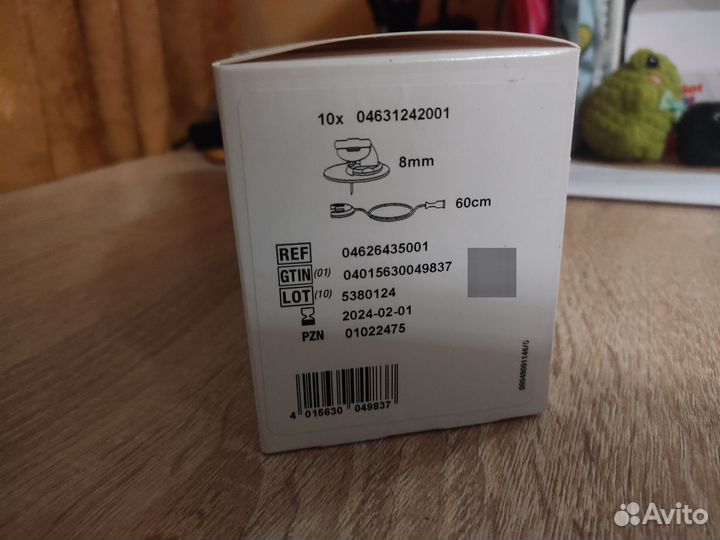 Аккучек инфузионный набор