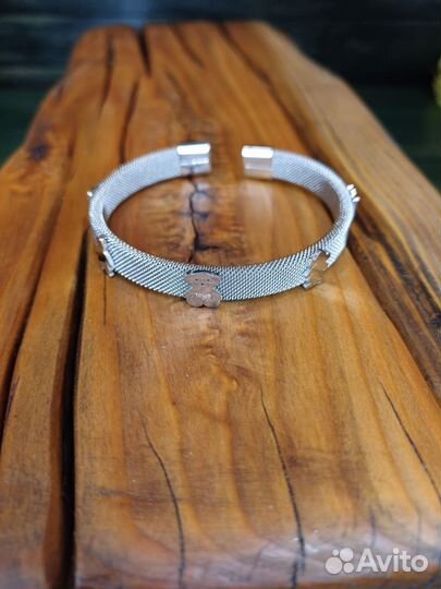 Серебряный браслет tous