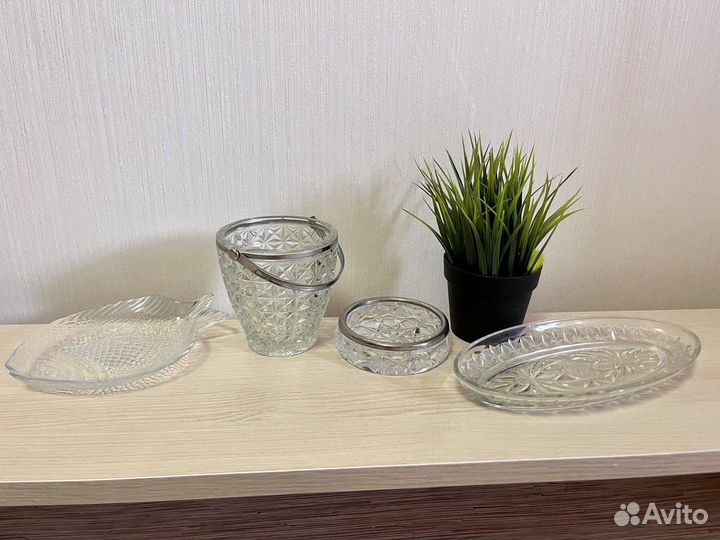 Хрустальная посуда/Салатник/Конфетница