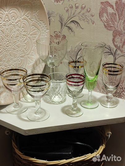 Фужеры, рюмки, стопки, стаканы СССР в добор