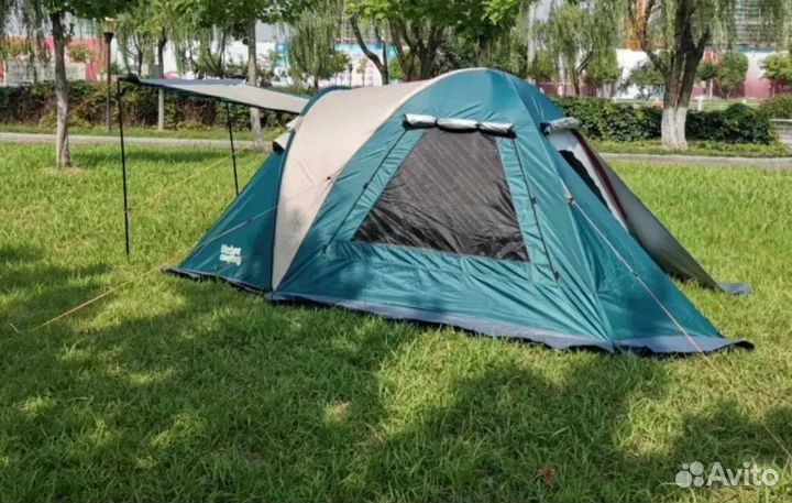 Палатка туристическая 4 местная с тамбуром