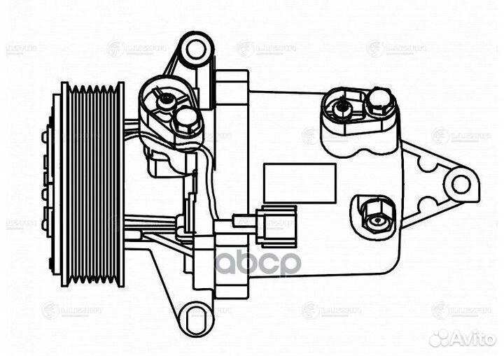 Компрессор кондиционераRenault Arkana 19/Duster