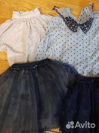 Вещи пакетом на девочку 116 122