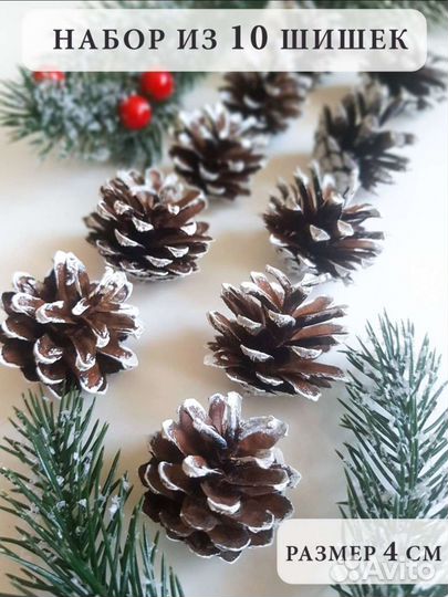Шишки сосновые для поделок