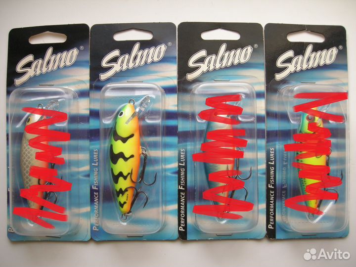 Salmo Slider 6F/7F, Salmo Wacky 9F/12F, Perch 8F