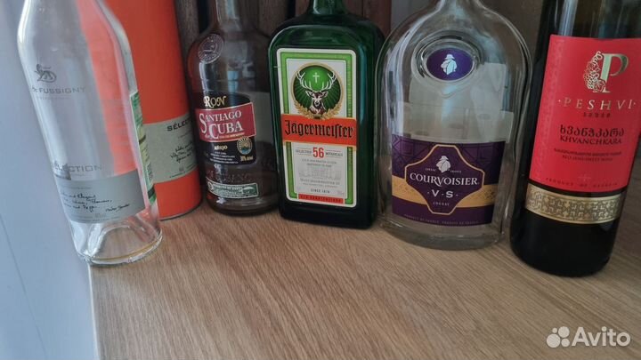 Бутылки из под алкоголя