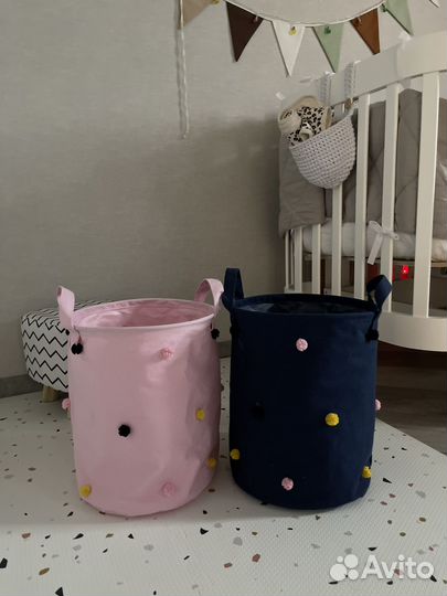 Корзина для детских игрушек новые sinsay