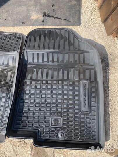 Коврики на hyundai solaris