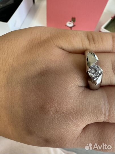 Кольцо серебро 925 и сережки
